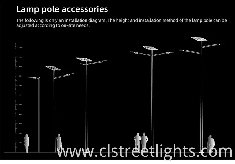 Outdoor Waterproof Integrated All in Two 100W 200W 300W 500W Solar Street Light with Solar Panel for Street